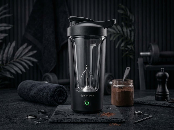 Shaker Eléctrico 450 ml: Batidos de Proteína sin Grumos en Segundos