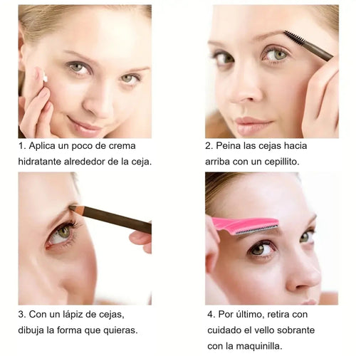 Cómo dar forma a las cejas paso a paso