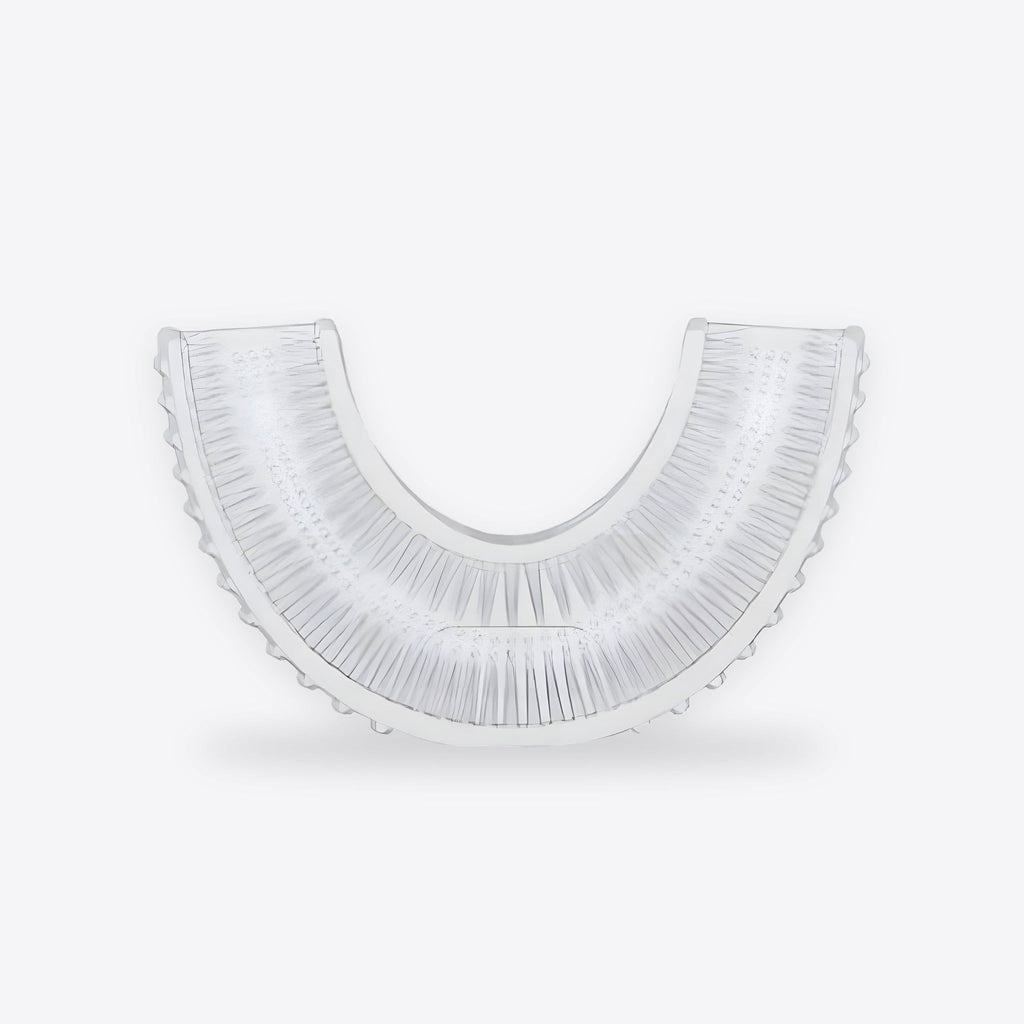 Cabezal de recambio en U de silicona transparente para el cepillo infantil – 2-6 ans