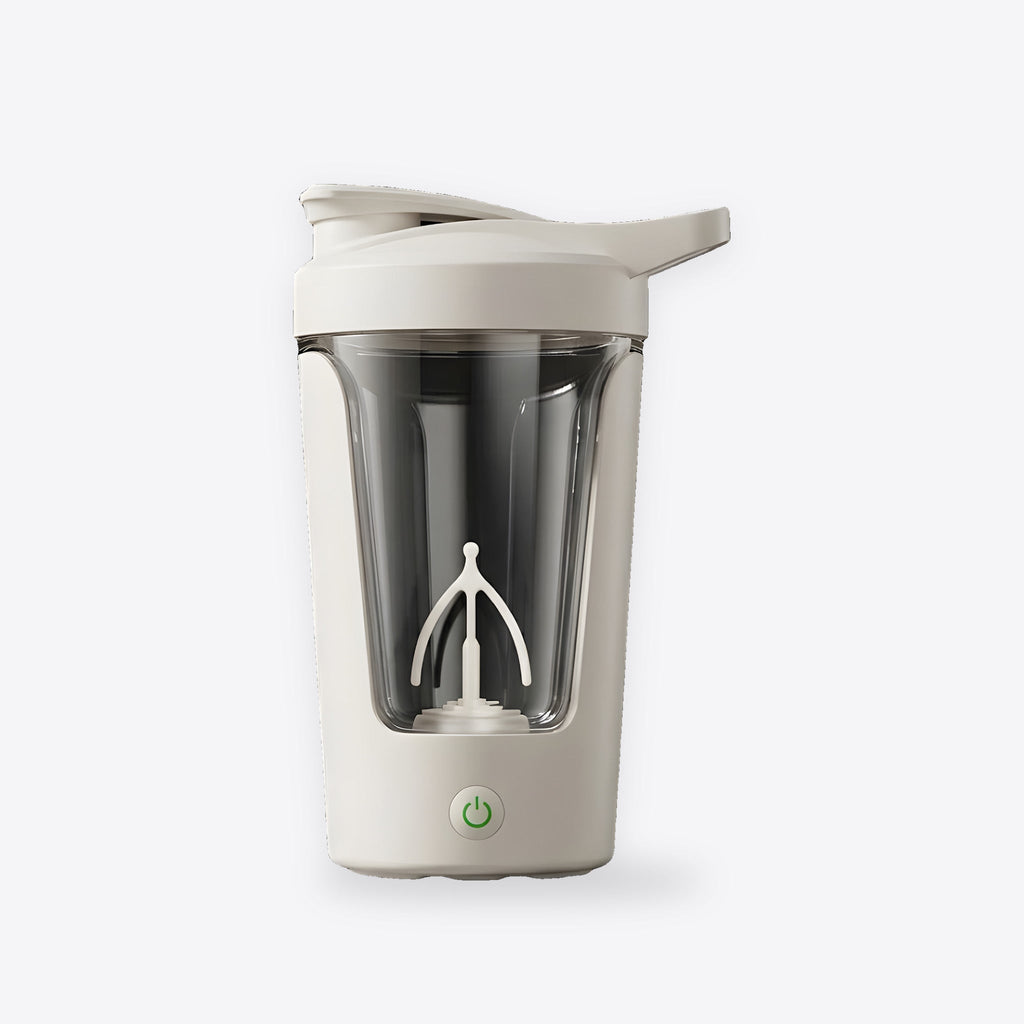 Shaker eléctrico blanco de 450 ml – Blanc