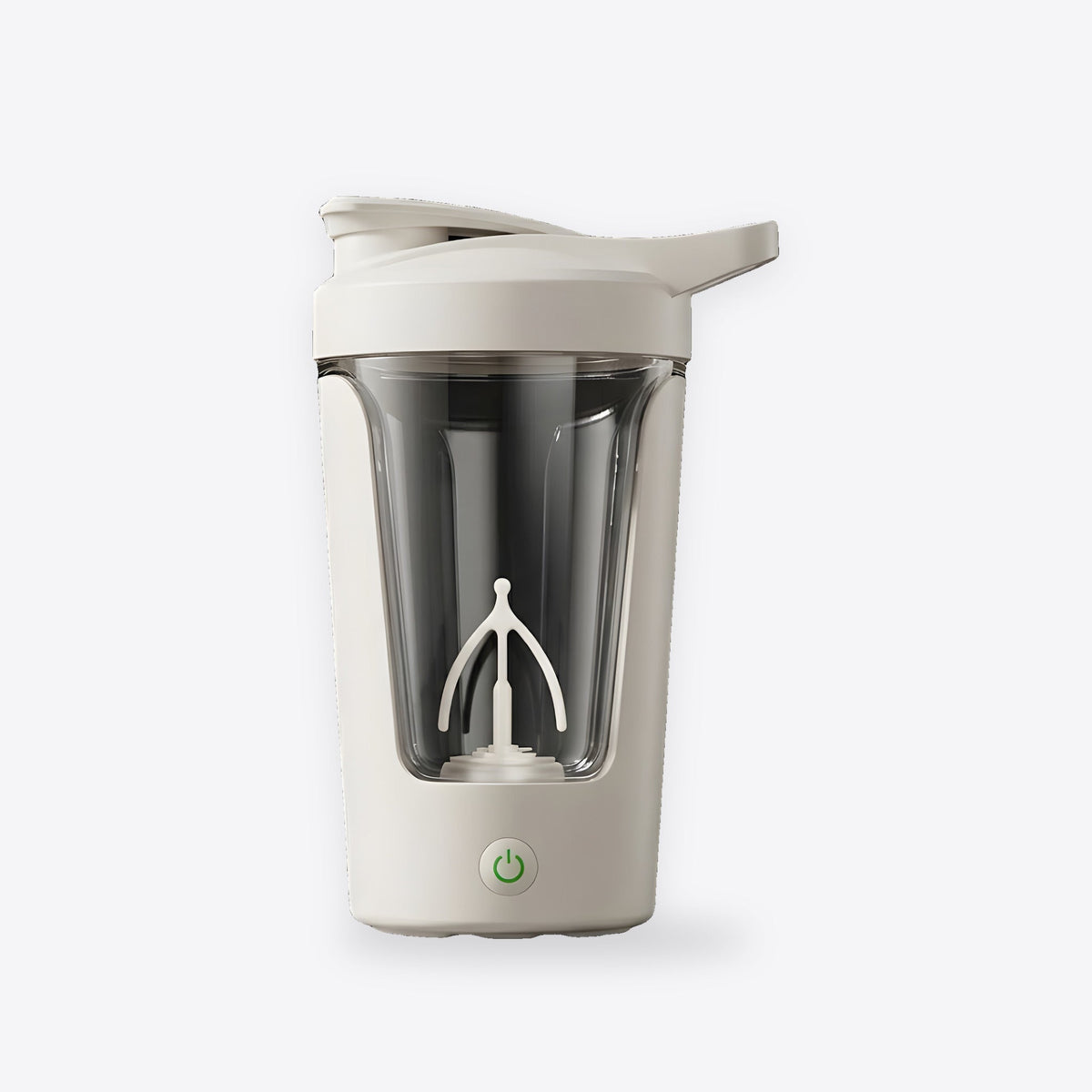 Shaker eléctrico blanco de 450 ml – Blanc